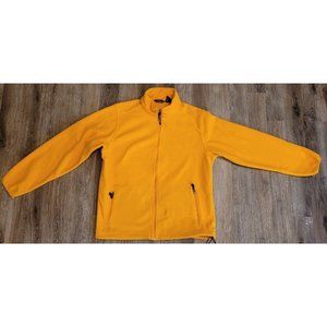 LL Bean Fleece Mens Large Tall Yellow Very Warm